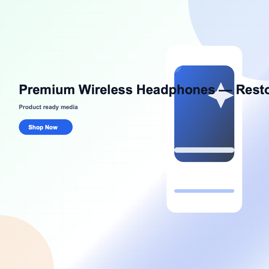 Premium Wireless Headphones — Restock Enquiry